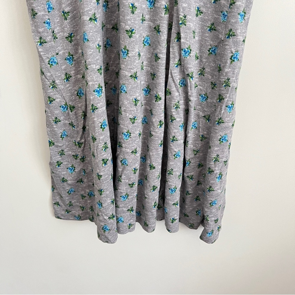 Betsey Johnson Y2K Women’s Babydoll Chemise Lingerie Dress Floral Gray Size M - Picture 5 of 11